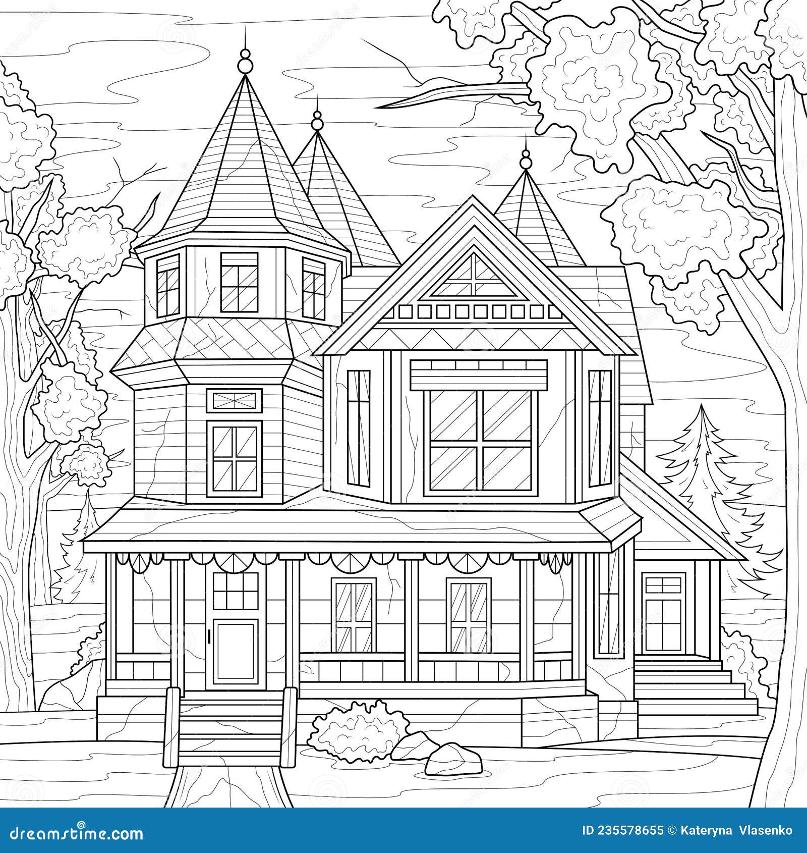 house coloring book stock illustrations 5 647 house coloring book stock illustrations vectors clipart dreamstime