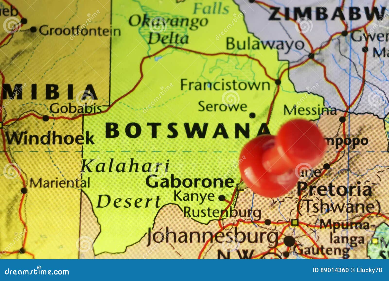 botswana capitale