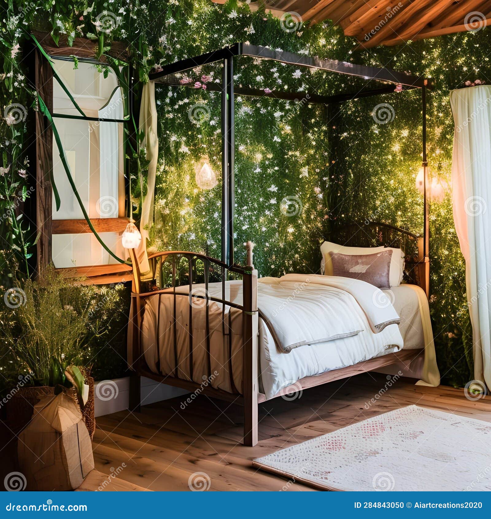 Enchanting Fairy-Tale Bedroom: a Magical Bedroom with a Canopy Bed ...