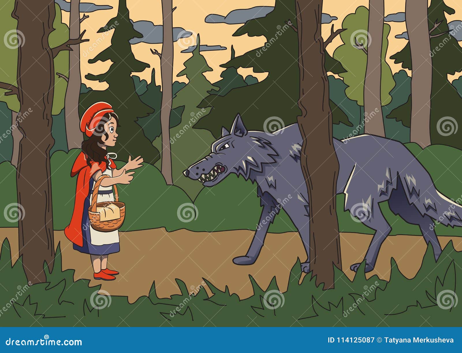 Red Riding Hood Fairy Tale Wolf