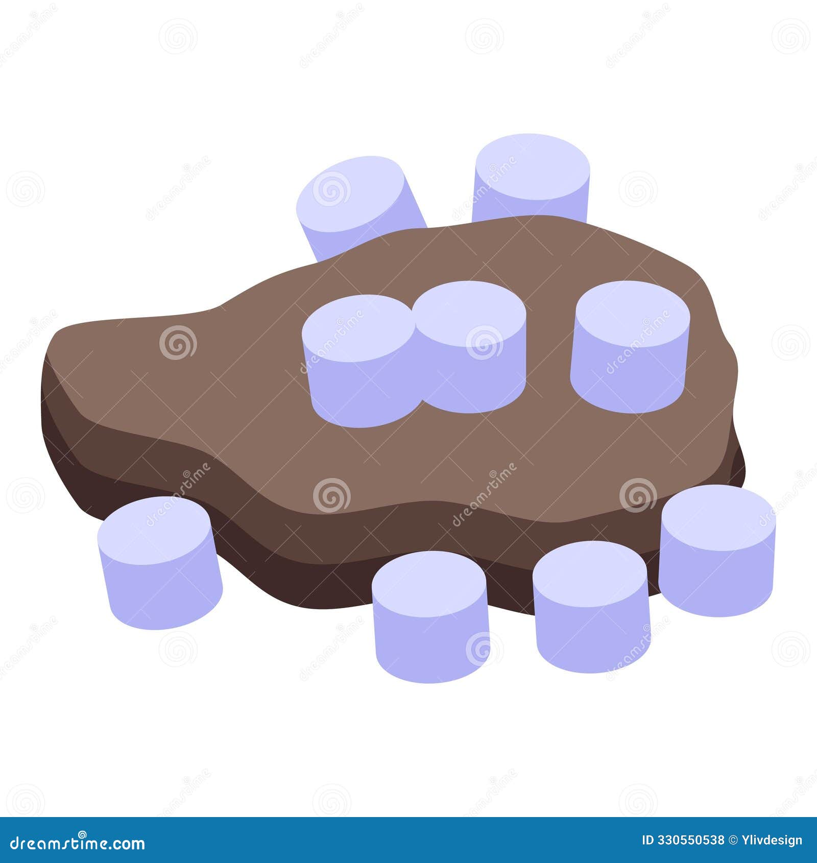 Liver Cirrhosis Showing Scar Tissue Buildup Icon Stock Illustration ...