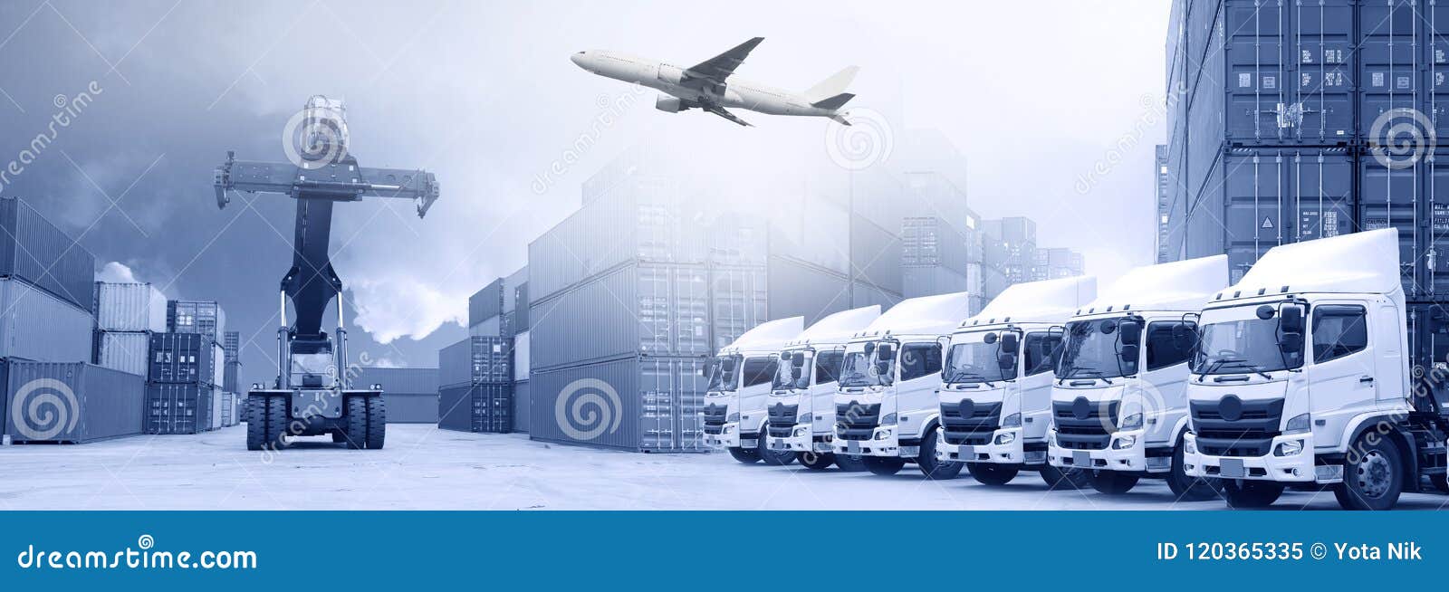 Logistics Linkedin Background