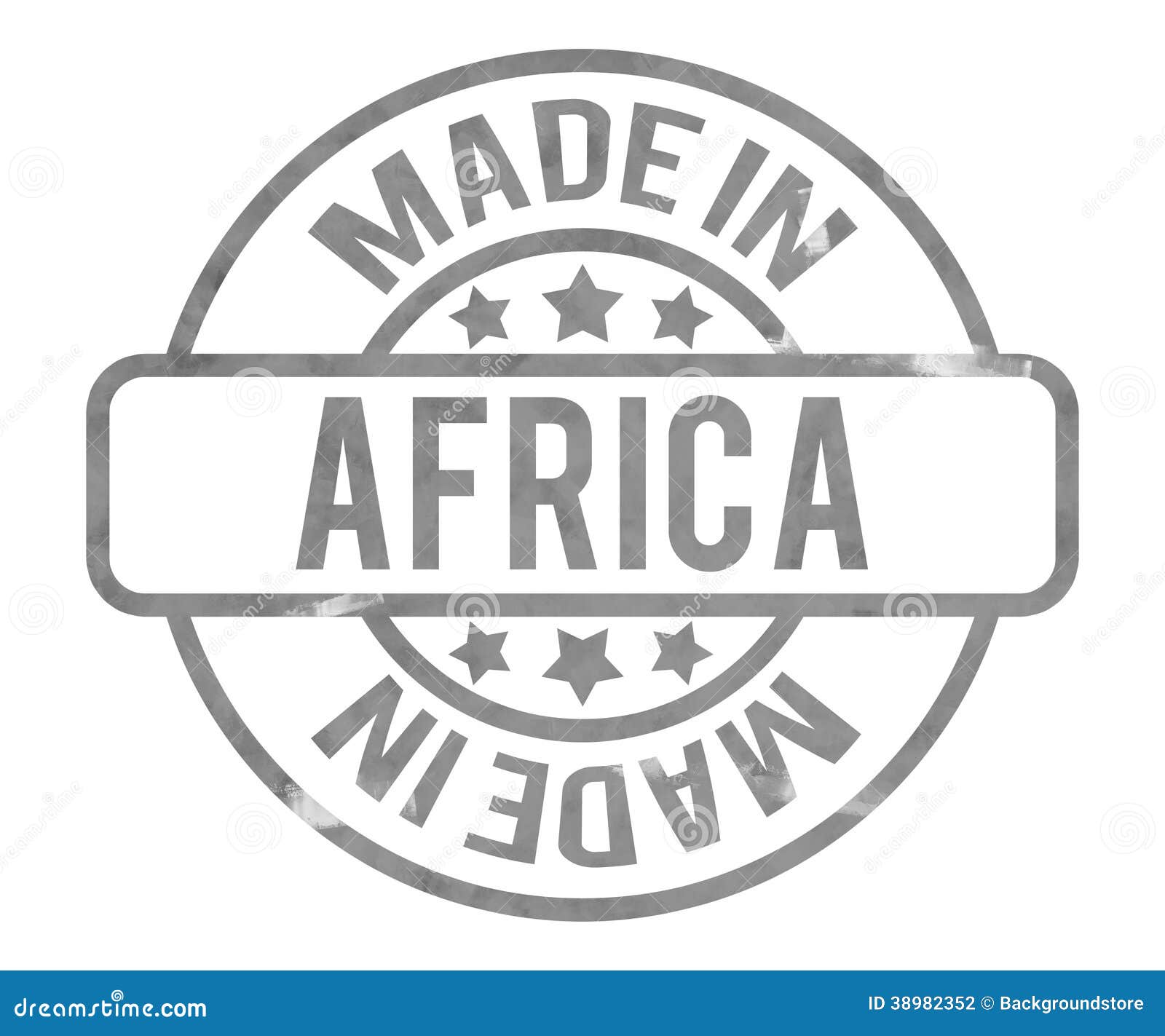 Made in Africa stock illustration. Illustration of closeup - 38982352