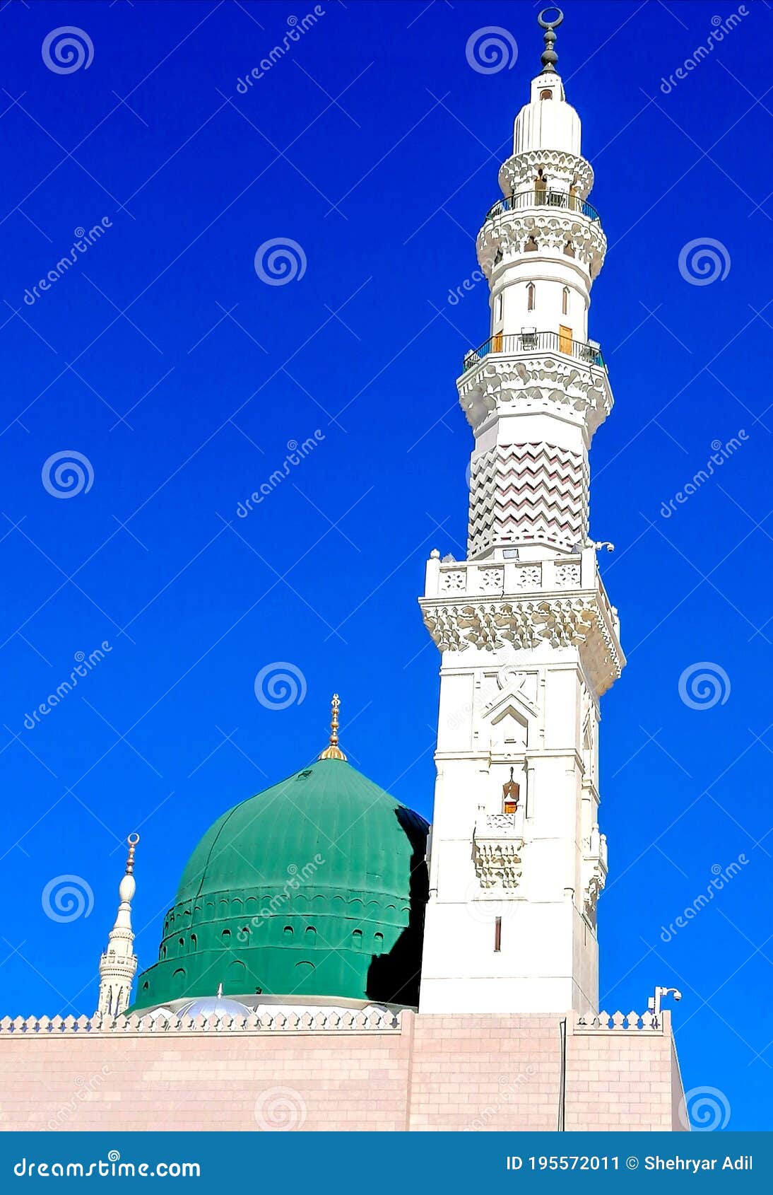 Madina Ghumbad E Nabvi & X28;S. a Stock Image - Image of madina ...