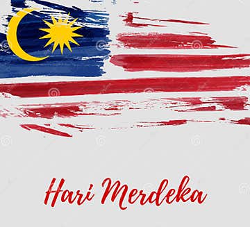 Malaysia Independence Day - Hari Merdeka Holiday Stock Vector ...