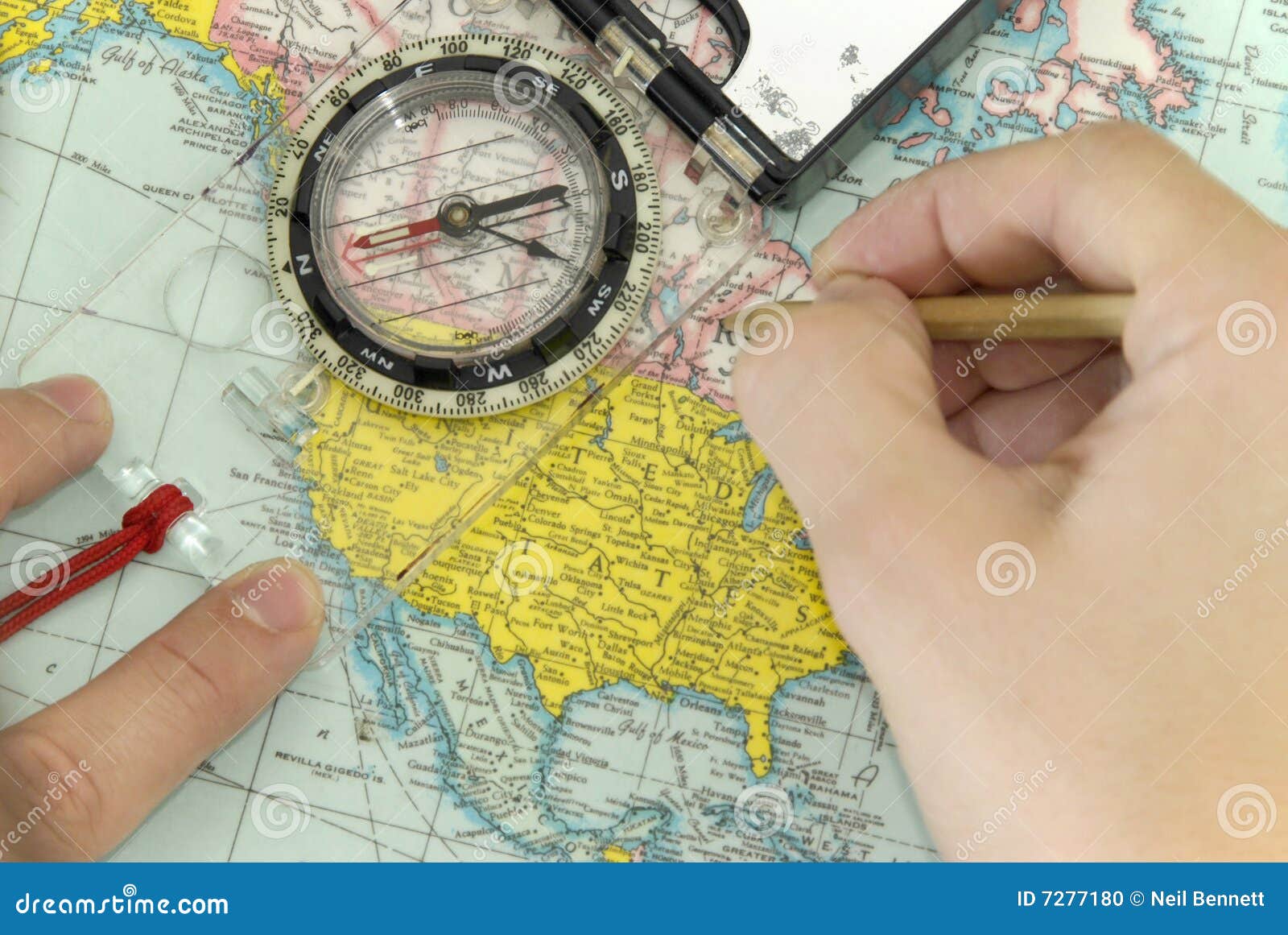 How To Navigate Using A Compass And Map : How to Use A Map & Compass to Navigate - Part 2 : How 