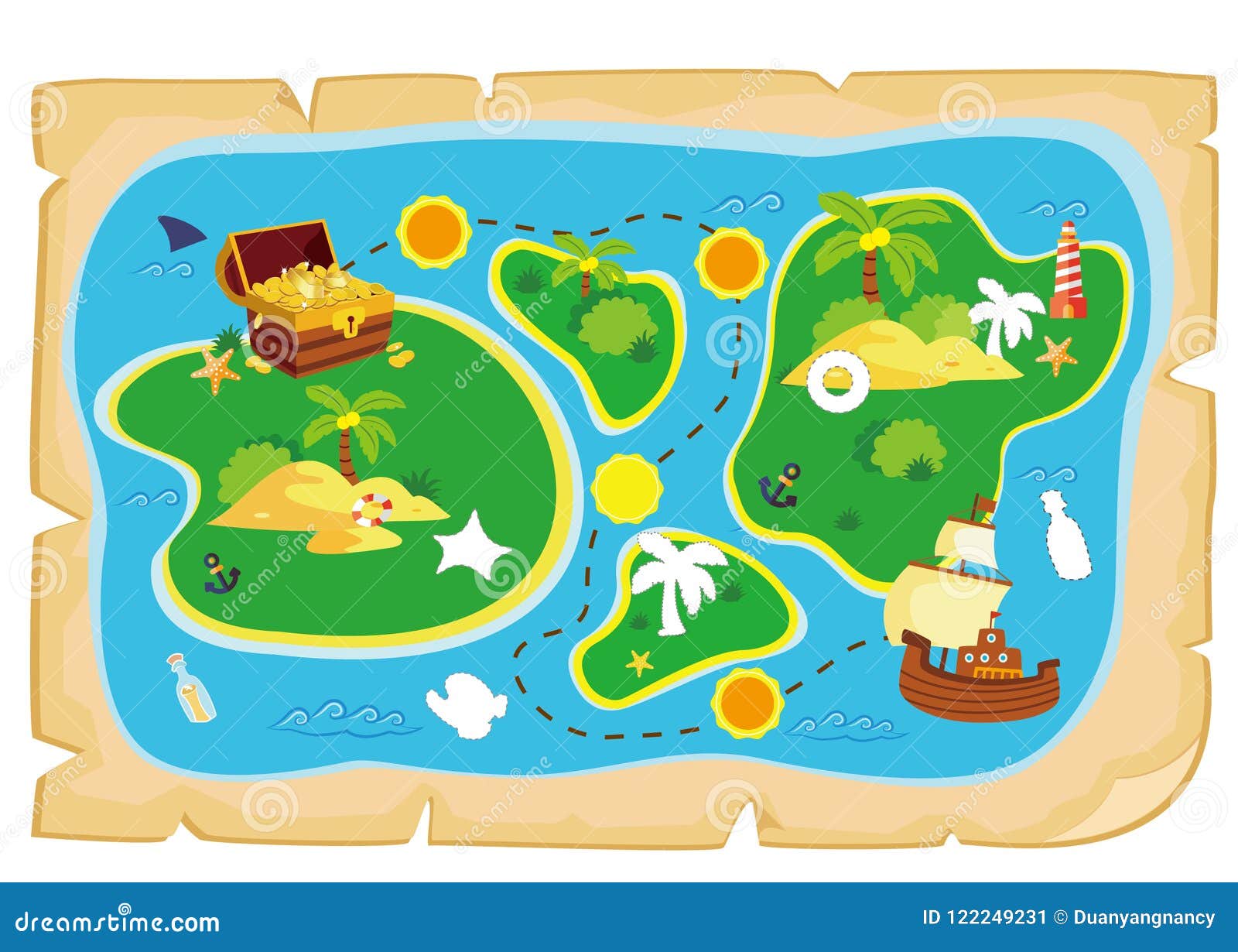 Treasure Island Maps