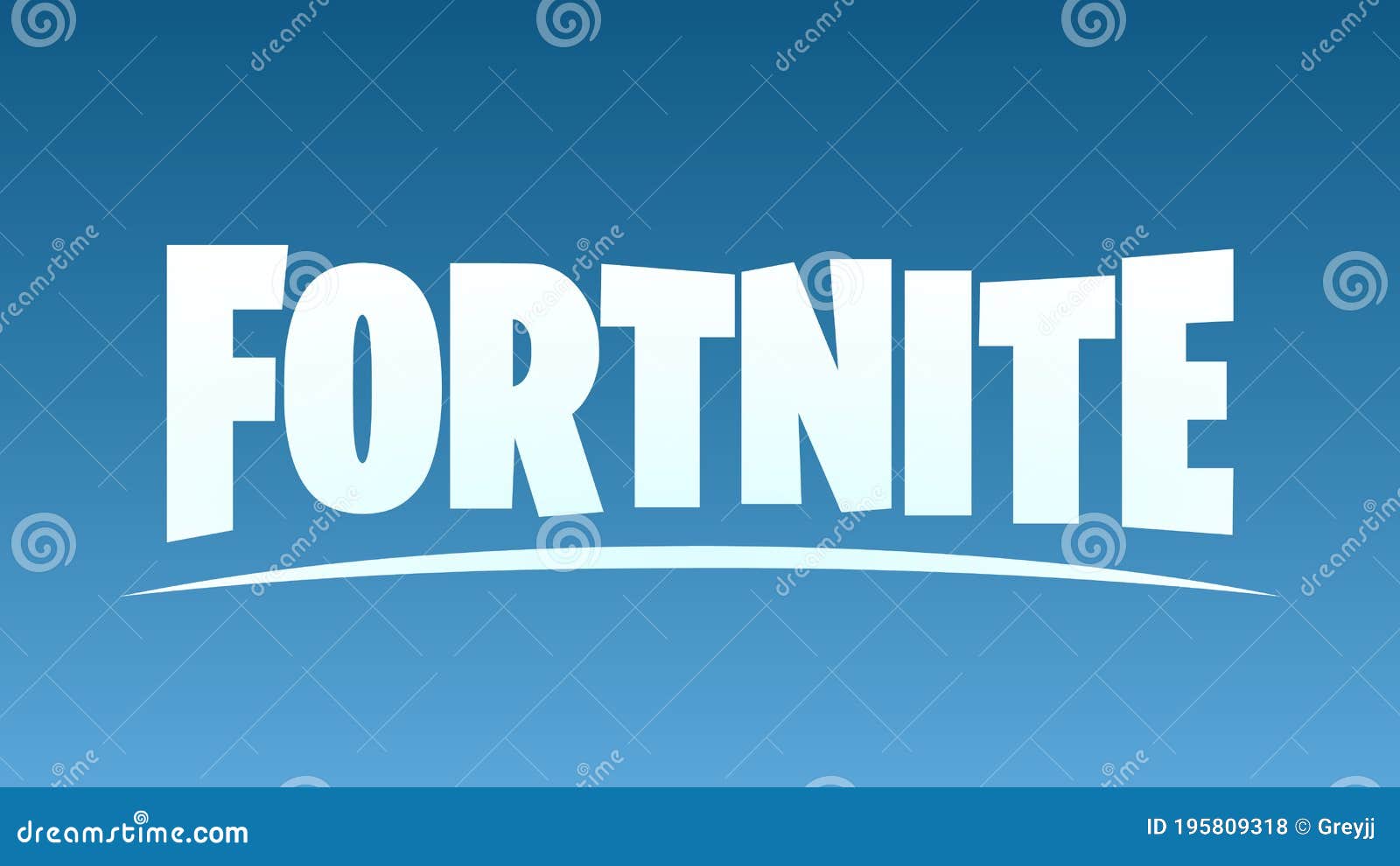 Online Game Fortnite Vector Logo Editorial Stock Photo - Illustration ...