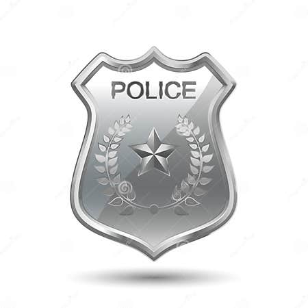 Police Badge stock vector. Illustration of detective - 51704037