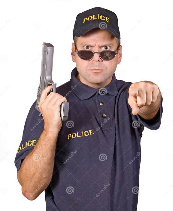 Policeman stock image. Image of fighter, guarding, criminal - 10976427