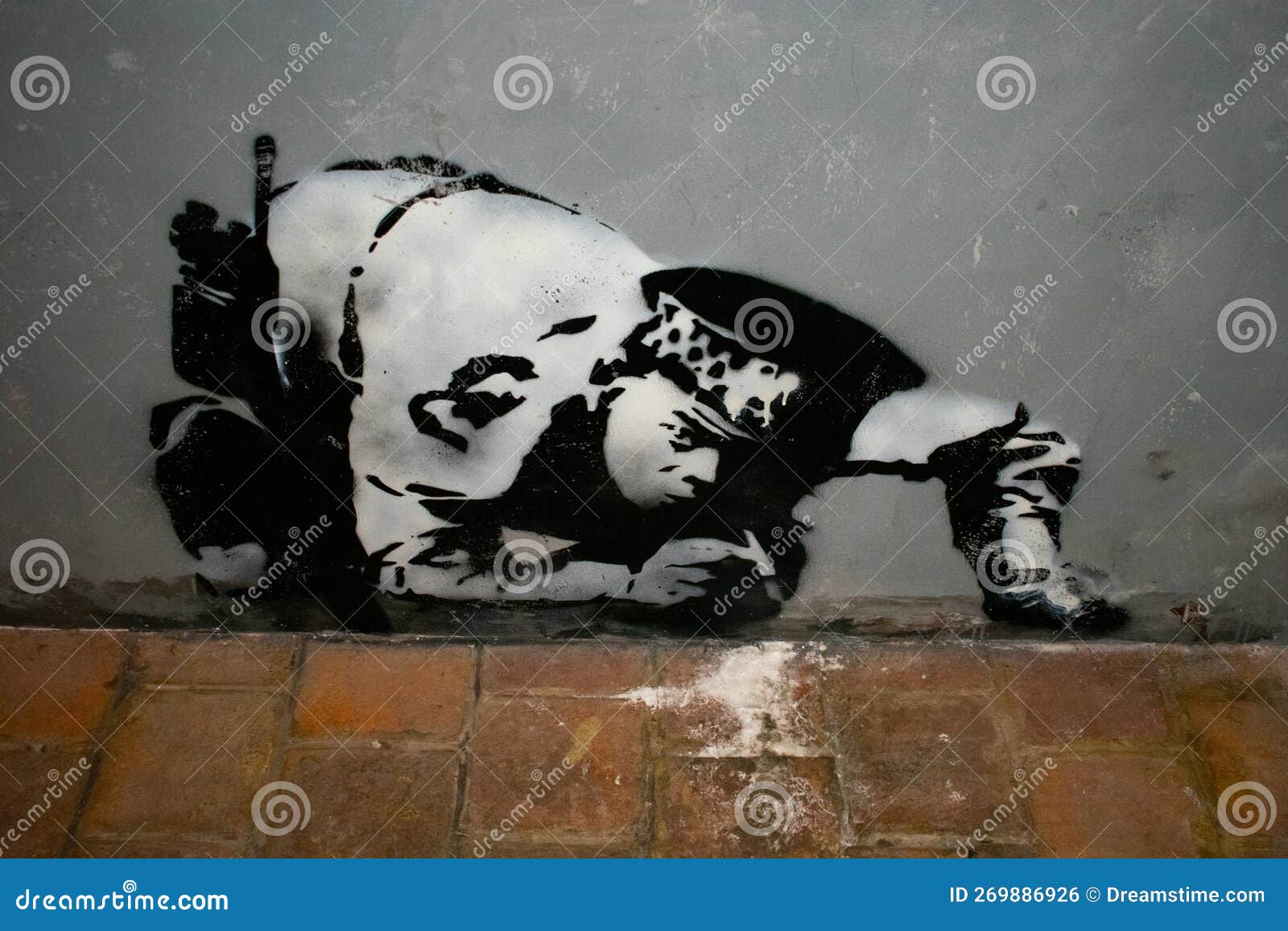 18.1.23 Prague, Czech Republic: Banksy Street Art Exhibition in Prague ...