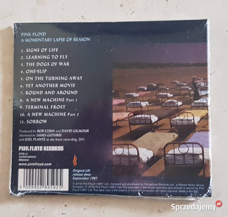 Płyta Pink Floyd A Momentary Lapse Of Reason CD Łódź