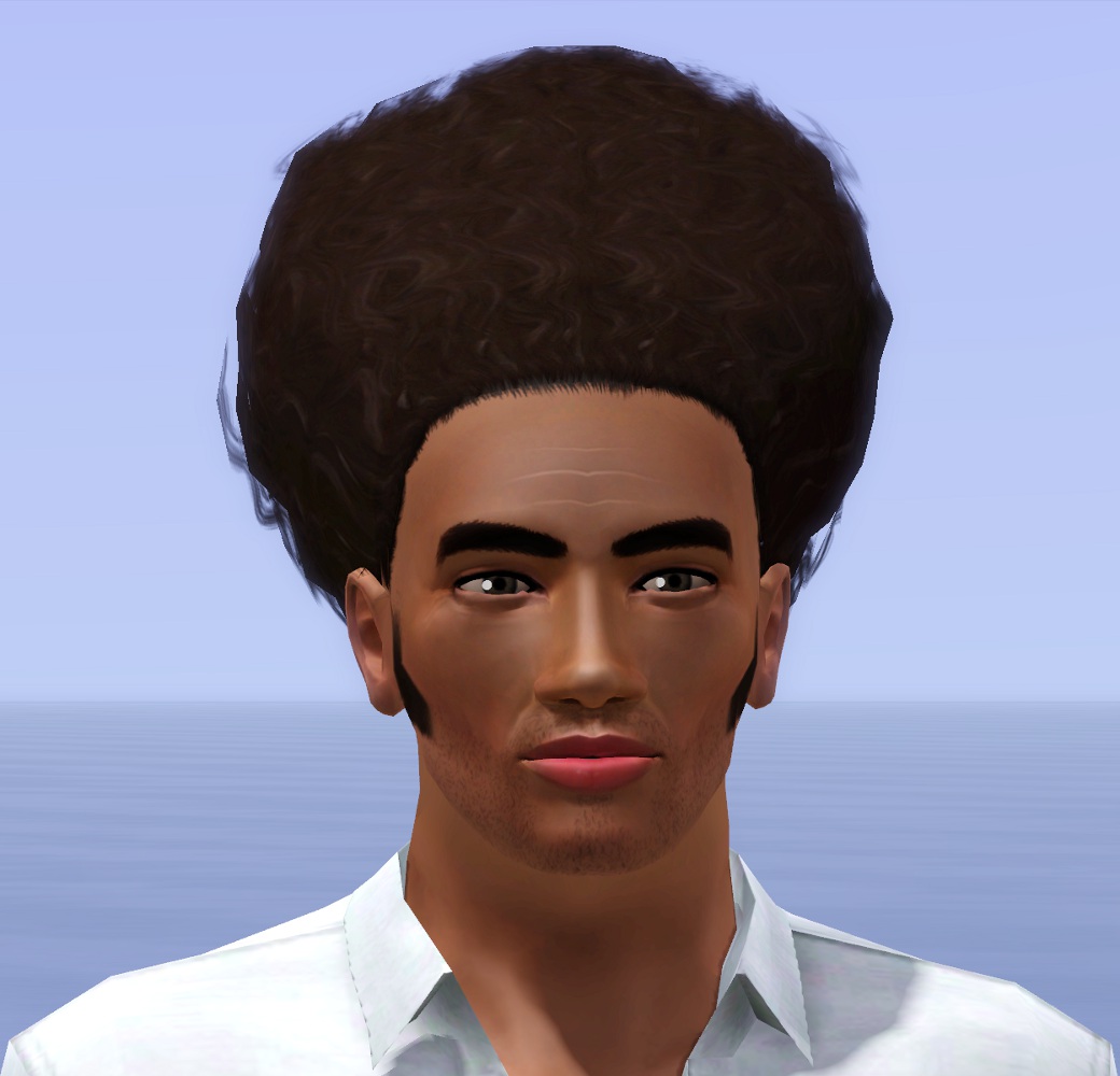 Mod The Sims - Sims 3 Shop Halloween hair as afro *NOW WITH AM*