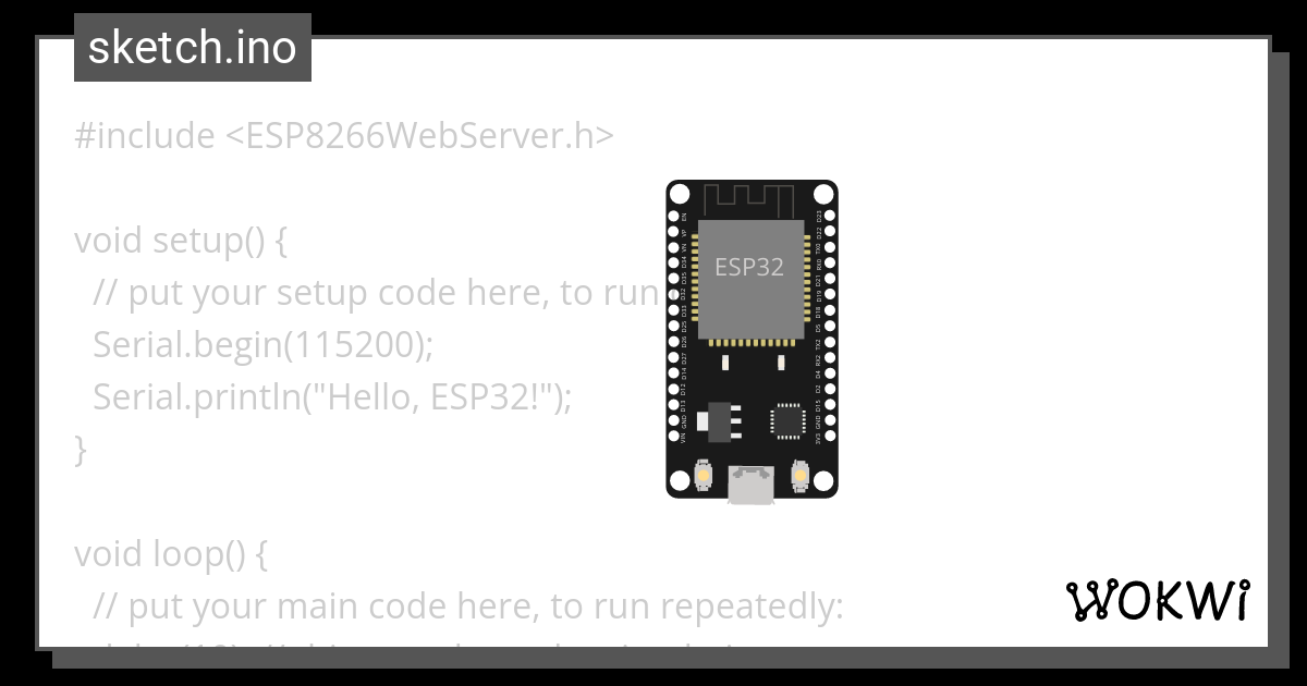 esp32-cam - Wokwi ESP32, STM32, Arduino Simulator image.