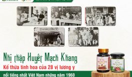 Tên bài thuốc Nhị thập Huyết mạch khang mang nhiều ý nghĩa