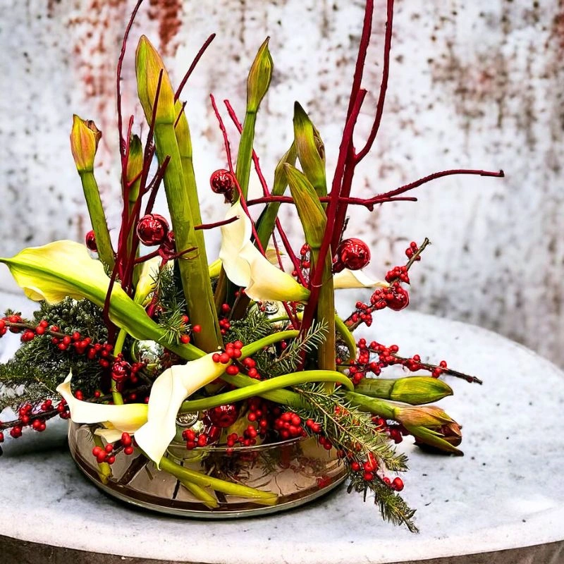 White callas for Christmas