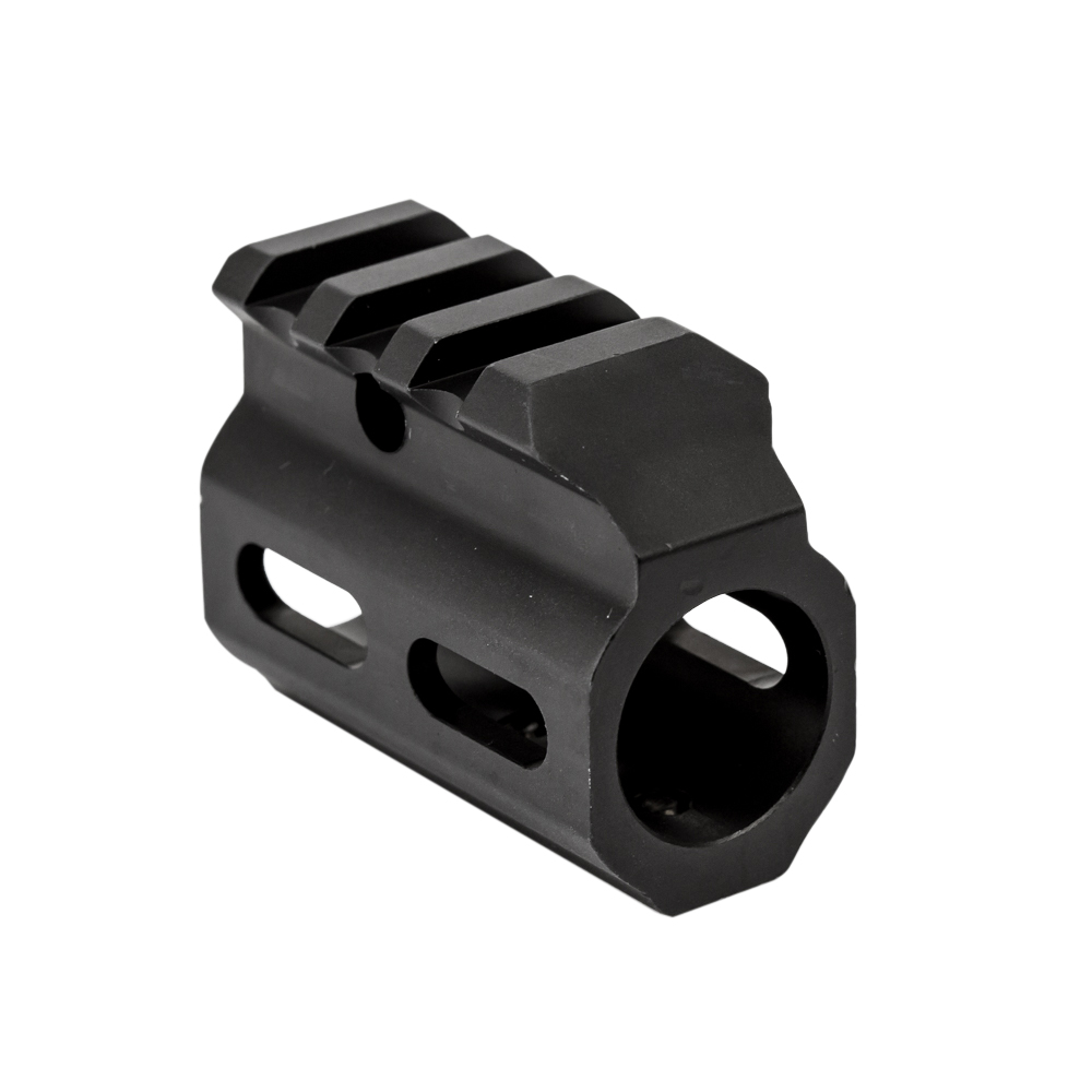 Gas Block .750" with Top Picatinny Rail - Black