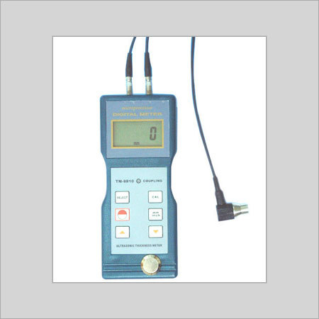 Ultrasonic Thickness Gauge - Precise Measurement of Wall Thickness , mm/inch Display, Built-in Calibration Test Plate, Low Battery Indication, Auto Power Off