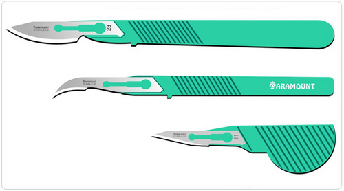 Surgical Disposable Scalpels with ABS Handle