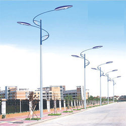 Decorative Light Pole - Hot Rolled & Galvanized Steel | Customizable Colors, Shapes & Sizes for Durability & Weather Resilience