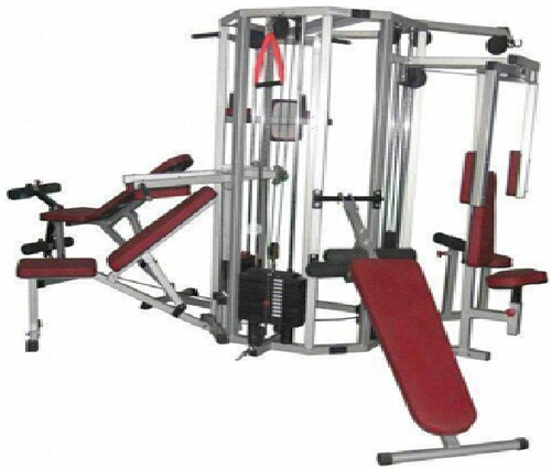 Multi Exercise Machine - Durable Steel Frame, Versatile Design for Total Body Workouts