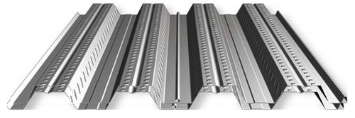 Composite Steel Deck Sheet - NS60 & NS80 Trapezoidal Profiles, Zero Waste Manufacturing with Fire Rating Up to Two Hours