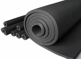 Nitrile Rubber Insulation - 6, 9, 13, 16, 19, 25 & 32 mm Thickness, Black Color, Aluminum Face Options and Self Adhesive Features