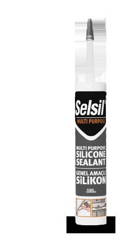 White Selsil Eko Adhesive Sealants