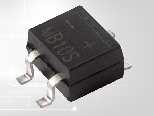 Bridge Rectifiers - Miniature Glass Passivated Single-Phase Surface Mount, UL 94V-0 Rated Plastic Package, High Surge Overload Rating 35A Peak, 260°C Soldering Temperature