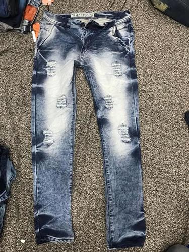 Men's Faded Jeans