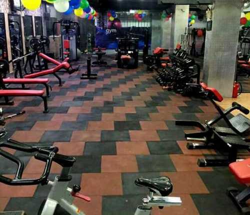 Anti Slip Gym Rubber Tile