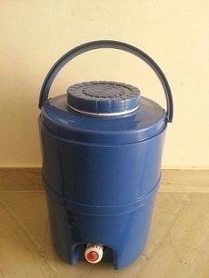 Blue Color Insulated Plastic Water Jugs