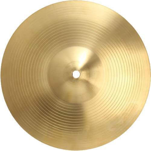 Golden Color Musical Cymbal