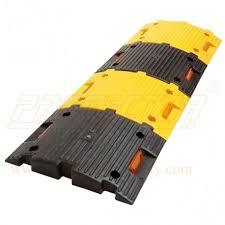 Easy To Install Yellow And Black Speed Breaker