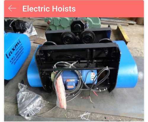 Wire Rope Semi Automatic Electric Hoist