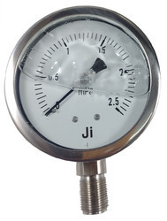 Polished Bourdon Tube Pressure Gauges