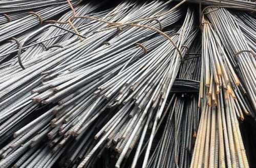 Metallic Black Round Tmt Bars For Construction