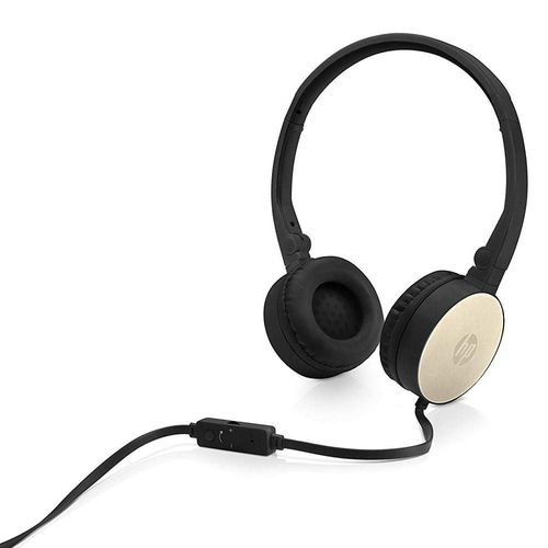 Hp Headphone With Microphone Body Material: Plastic