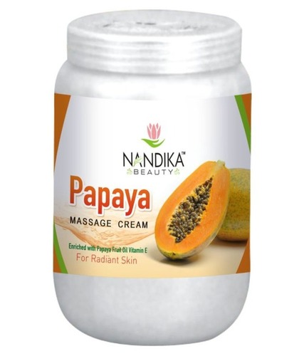 Papaya Massage Cream 800g Color Code: Yellow