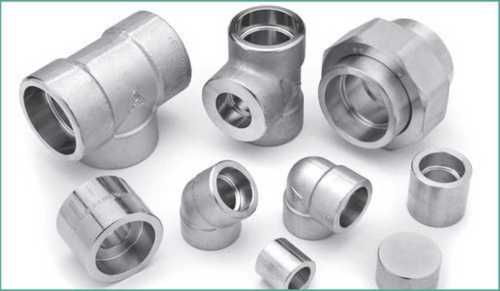 Silver Tone Ms Forge Pipe Fitting