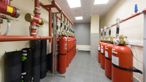 A B C Dry Powder Type Fire Suppression System Machine