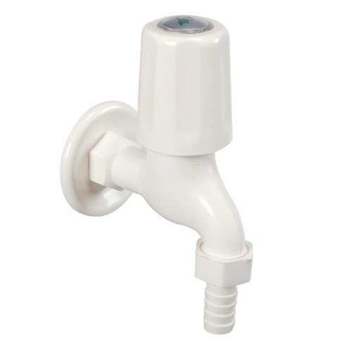 Plastic White Nozzle Cock For Bathroom Fitting