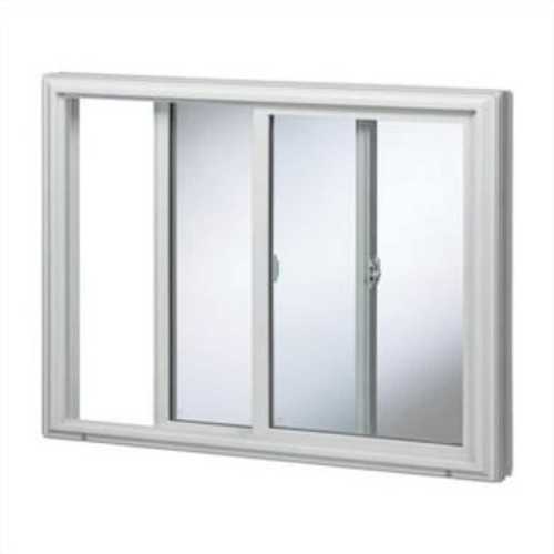 Black Aluminum Sliding Door Window