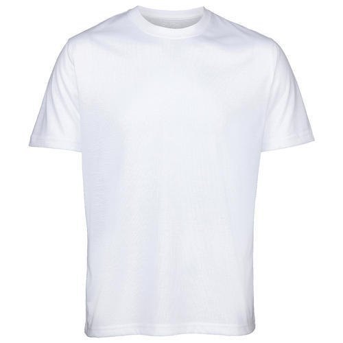 White Mens Round Neck T-Shirt