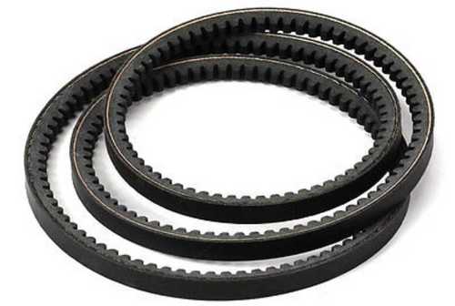 Black Rubber V Belt - Custom Size, Black Color | Sturdy and Temperature Resistant for Transmission Equipment