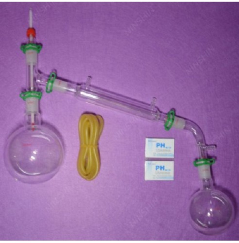 Flasks Laboratory Glass Distillation Apparatus