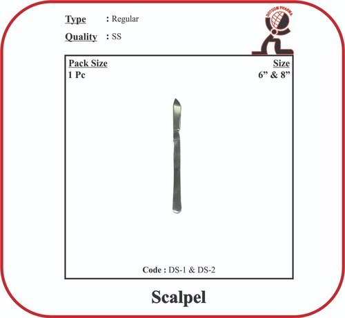 Veterinary Stainless Steel Scalpel