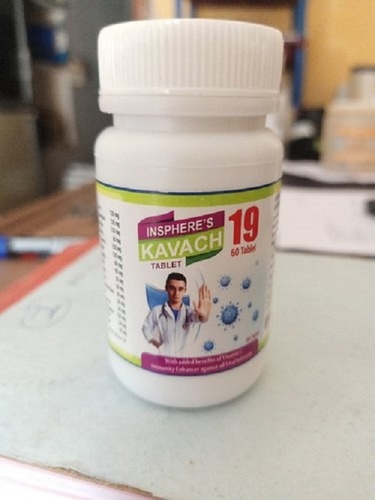 Kavach 19 Herbal Tablets Cool And Dry Place