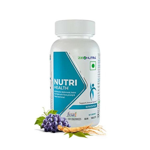 Nutrihealth Multivitamin, Multimineral And Antioxidant Tablets For Immunity And Metabolism Efficacy: Promote Nutrition