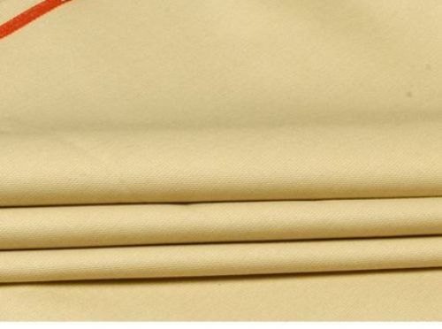 Yellow Light Brown Khaki Fabric For Uniform And Trouser, Plain Pattern And Smooth Surface